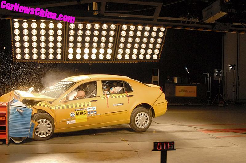 Brilliance BS4 crash test