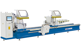 CNC Aluminium Profiles Variable Angle Double Miter Saw